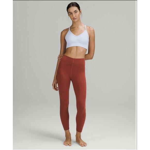 Lululemon InStill High Rise Tight 25” Cayenne Size 2 NWT Yoga Leggings Red - Picture 2 of 12